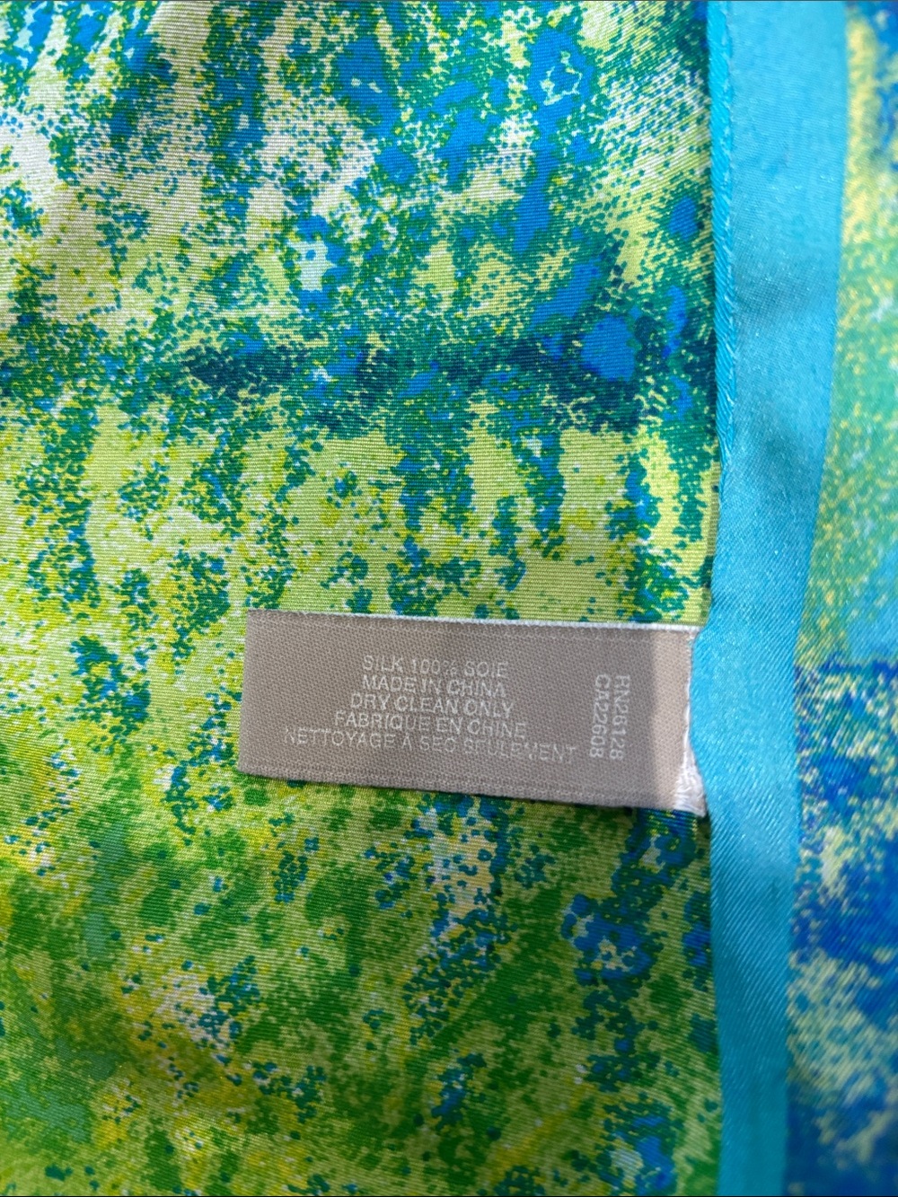 Scarves or Fabric Accessory Tag